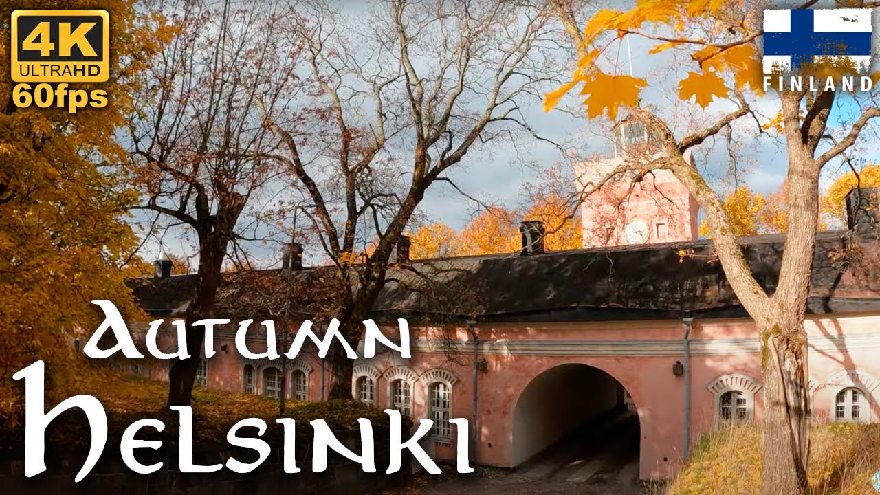 Experience The Breathtaking Autumn Landscapes Of Helsinki In The Enchanting Colors Of Suomenlinna 🍁