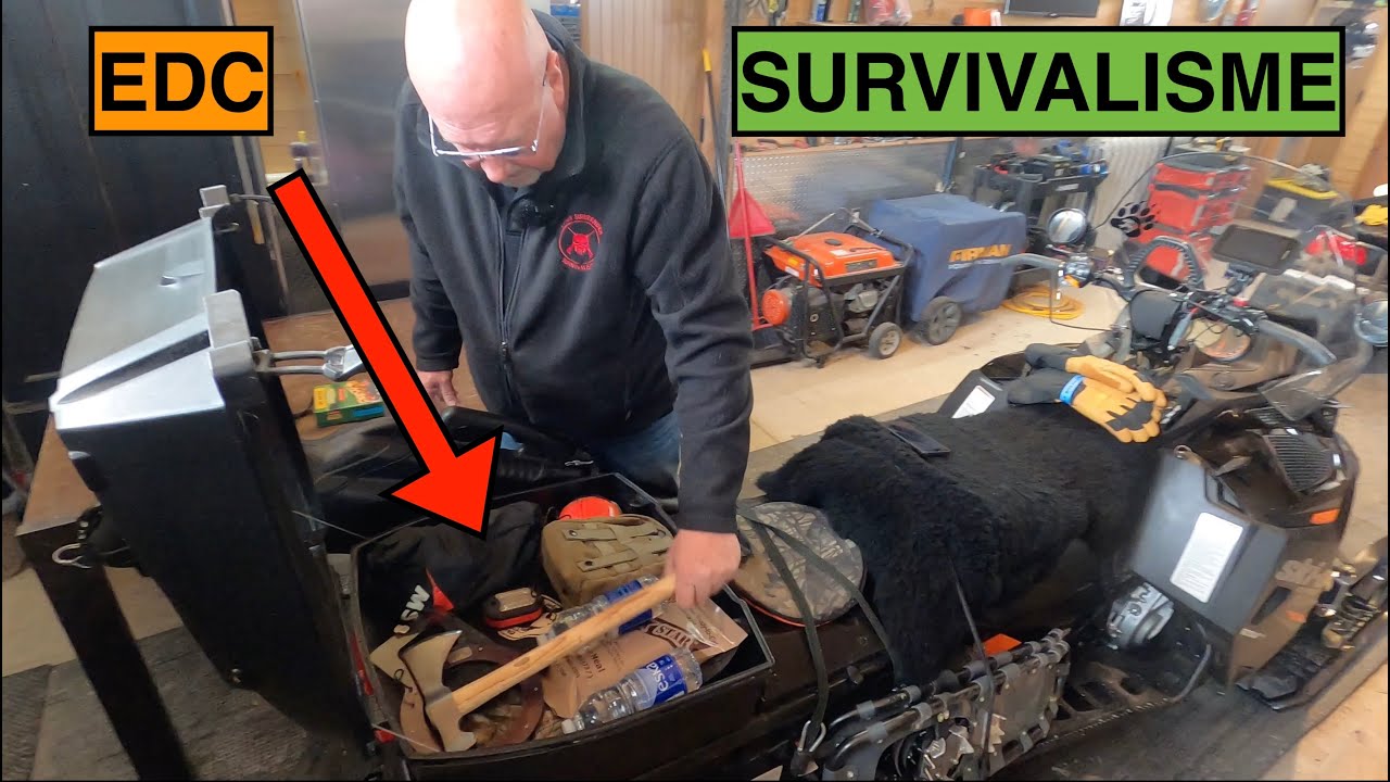 EDC Motoneige | Benoît Survivaliste