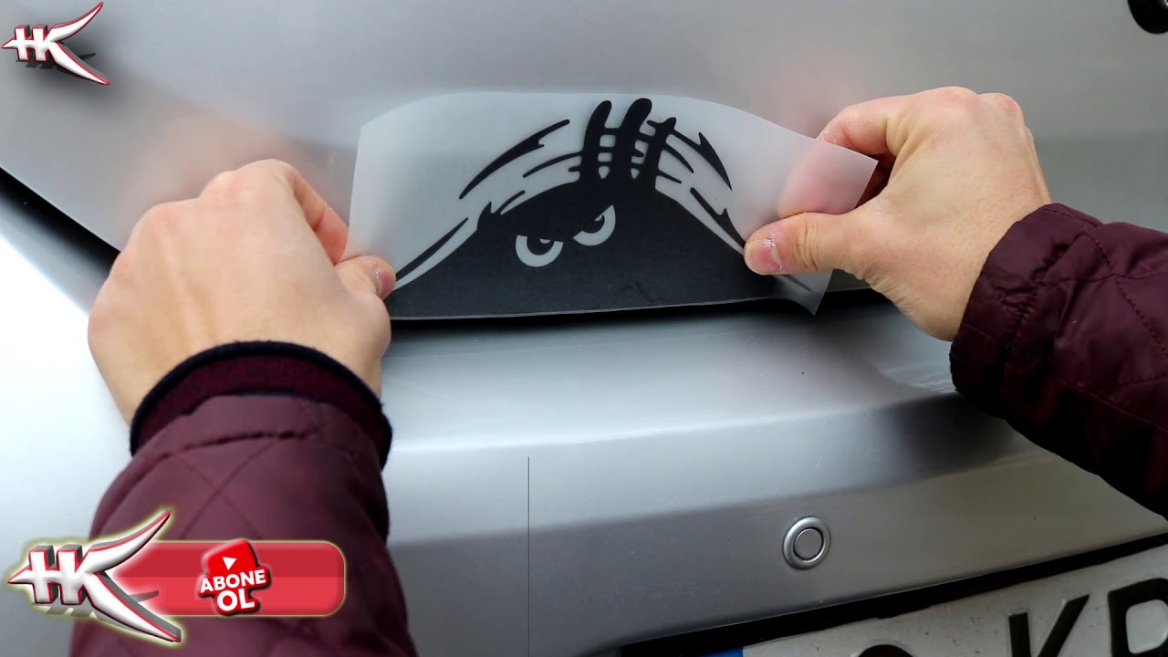 Araba Aksesuarları ve Stickerlar Nasıl Montajlanır ? - Hurda Pazarından Aldıklarımız