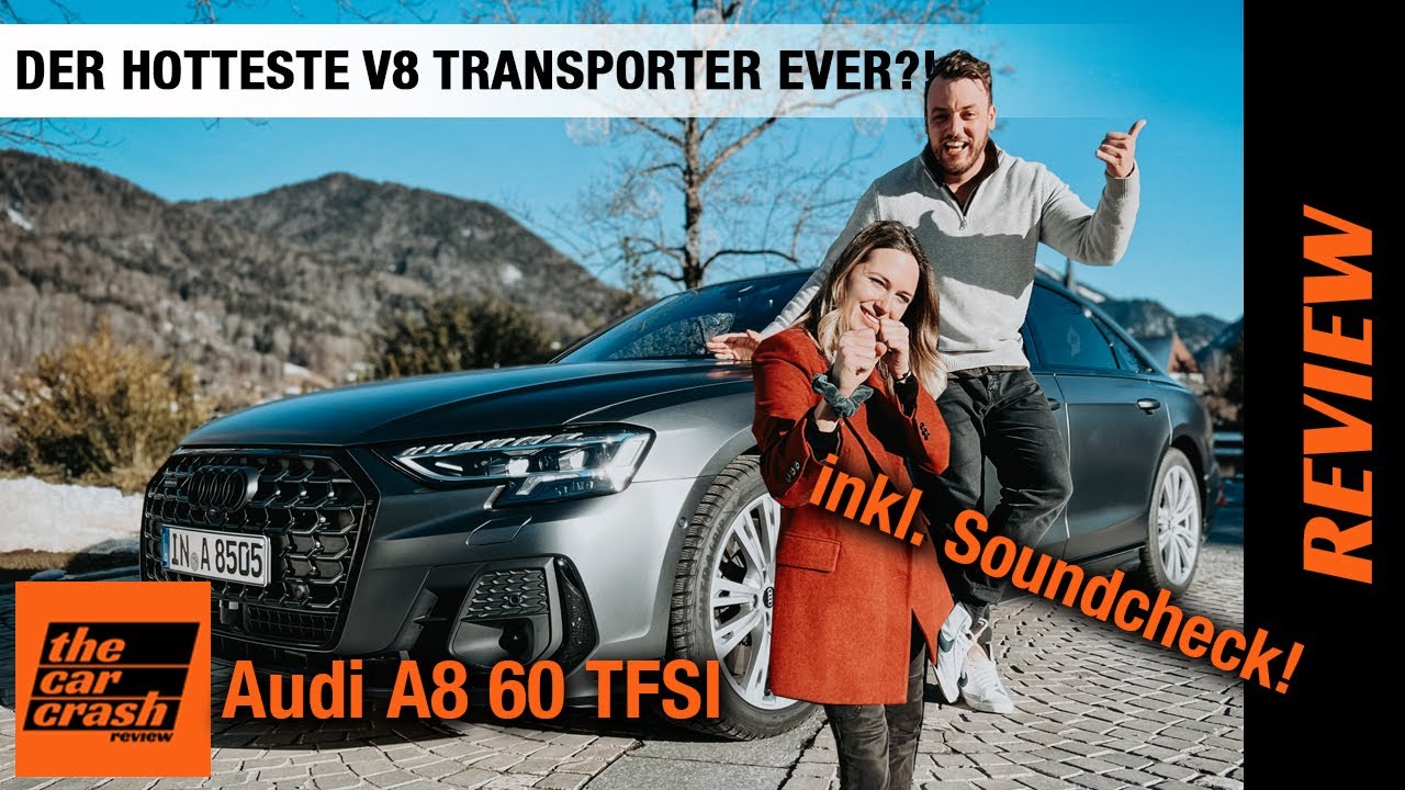 Audi A8 Facelift (2022) Der hotteste V8 Transporter ever?! 🧡💨 Fahrbericht | Review | Test | Sound