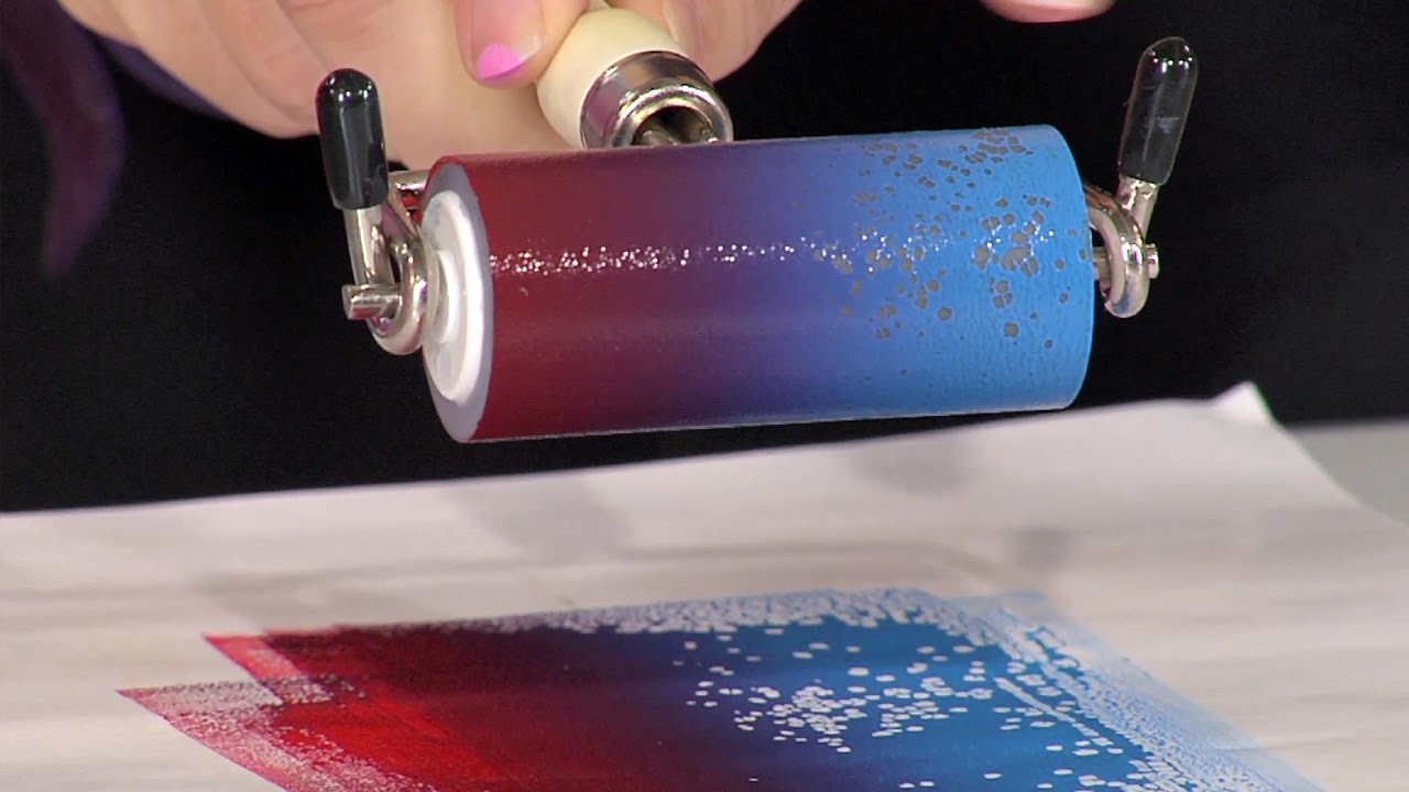 Monoprinting with Koi Watercolors