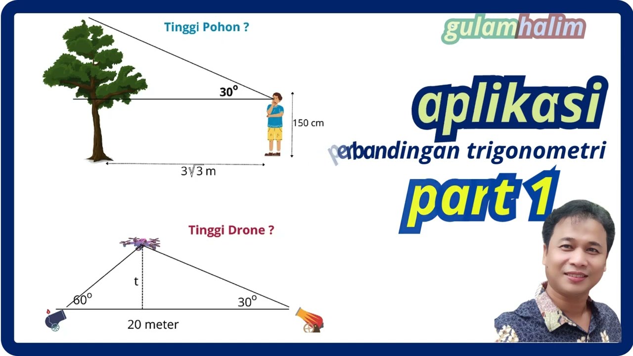 Soal Cerita Perbandingan trigonometri 1