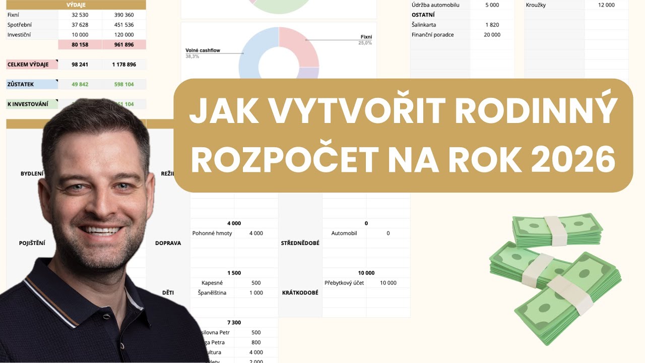 Jak vytvořit rodinný rozpočet na rok 2026?
