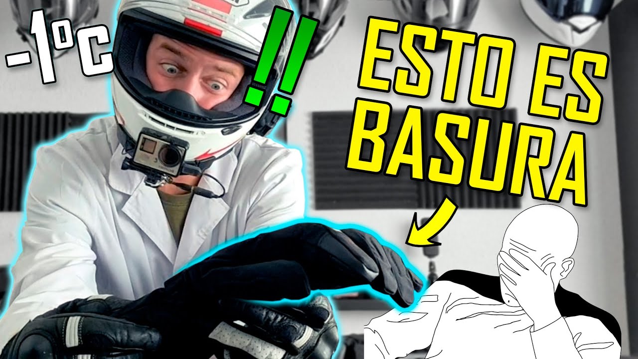 FR&Iacute;O en MOTO: Guantes CALEFACTABLES vs PU&Ntilde;OS Calefactables [&iquest;QUI&Eacute;N GANAR&Aacute;?]
