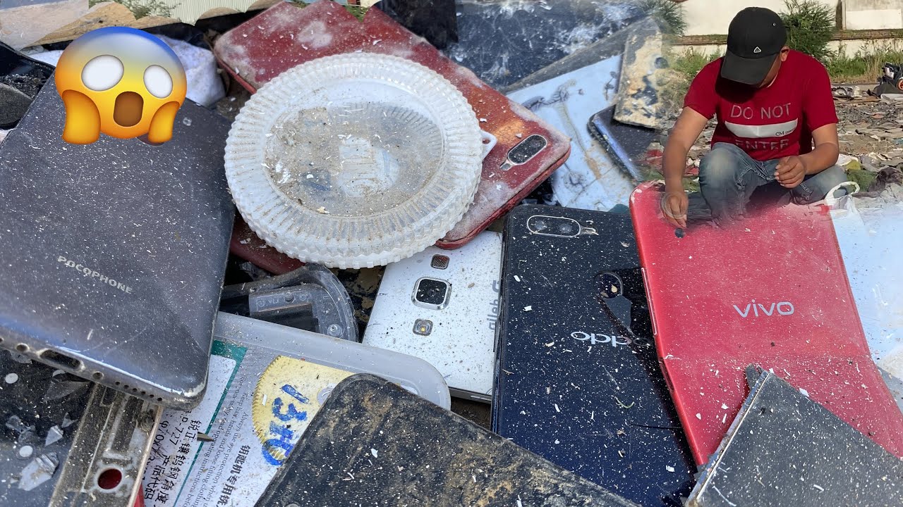 Found Destroyed Phones In The Rubbish, Full Restoration Oppo F9