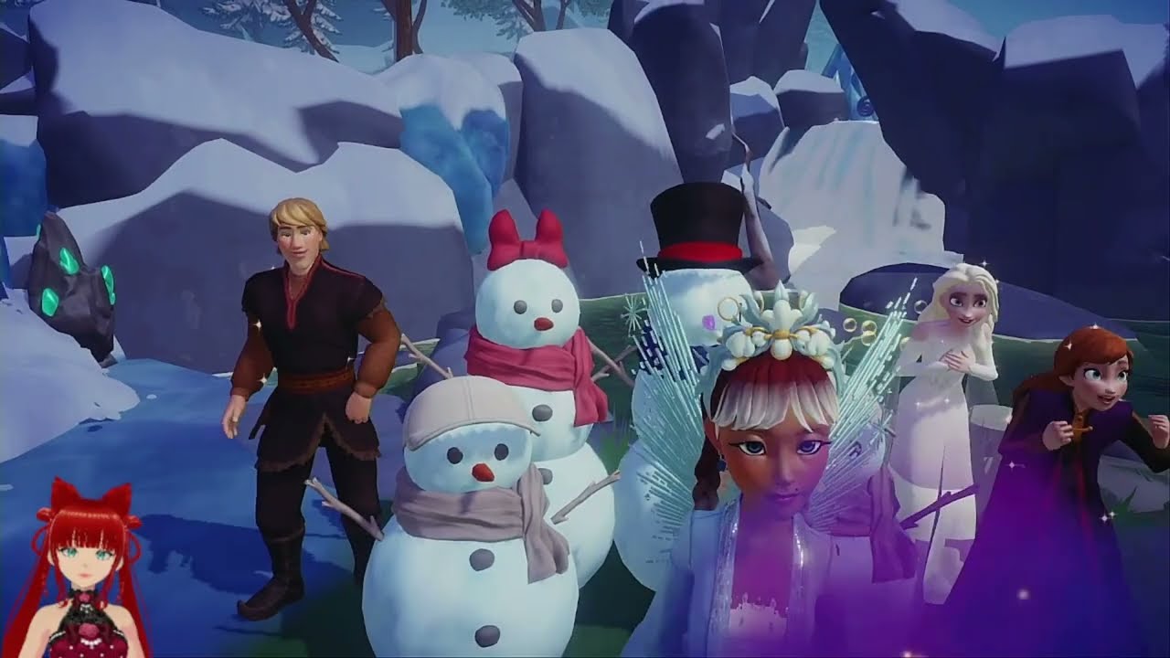 Quête Anna. Voudrais-tu faire un bonhomme de neige? DREAMNLIGHT VALLEY fr