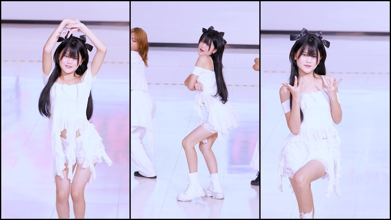 250504 FANCAM MindMint(Sirenwolf) cover as Umji(VIVIZ) - 'Untie'+'Shhh!' @ The Mall Bangkapi