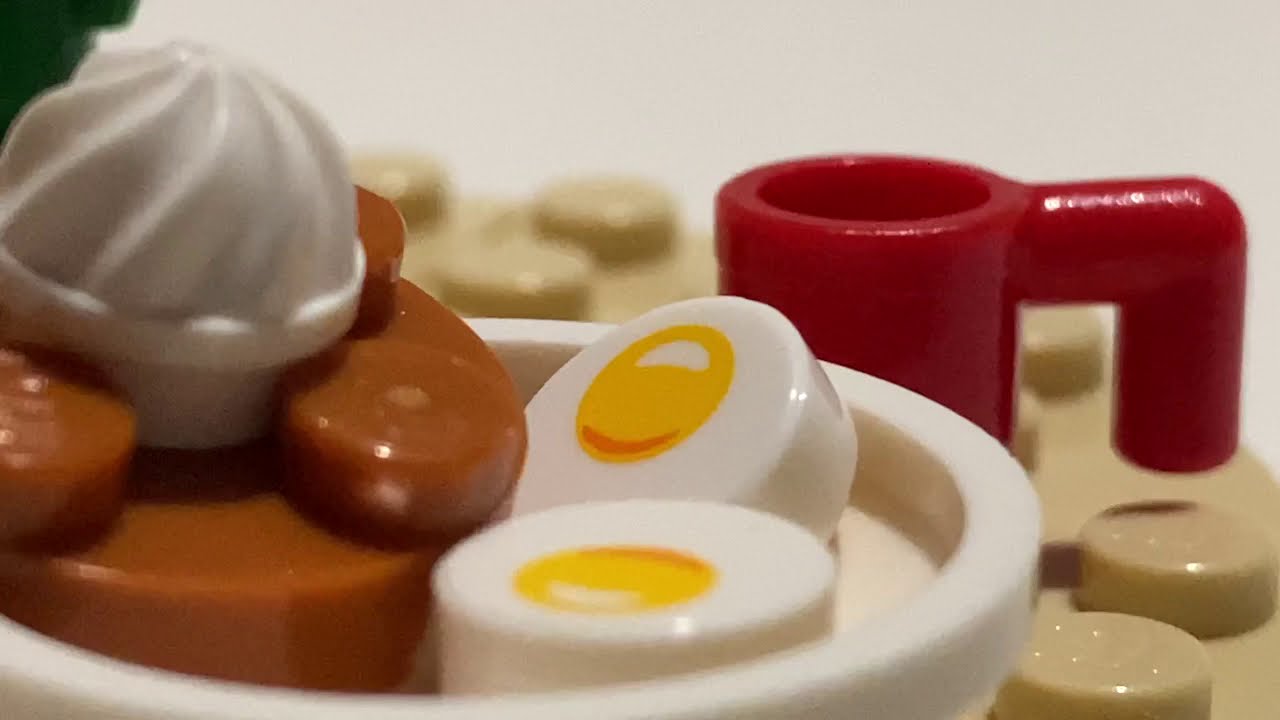 Lego Breakfast-Micro MOC Monday