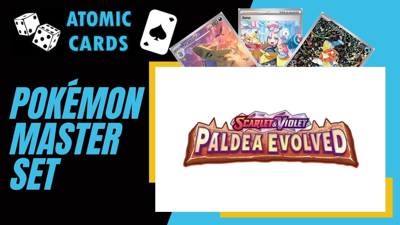 Pokémon Master Set - Scarlet & Violet Paldea Evolved