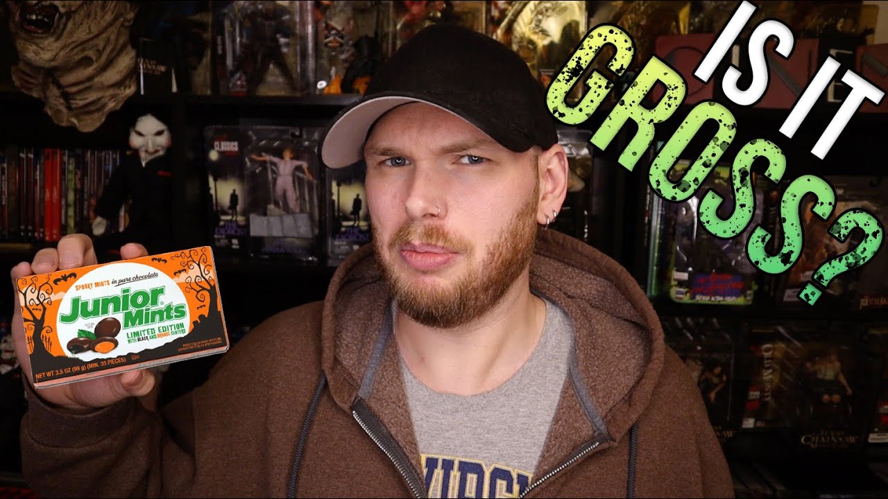 Trying Limited Edition Halloween 2020 Junior Mints | Review