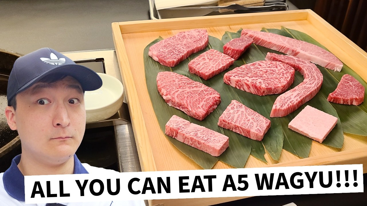 Is NYC's ALL YOU CAN EAT A5 WAGYU Too Good to Be True? HYUN Review