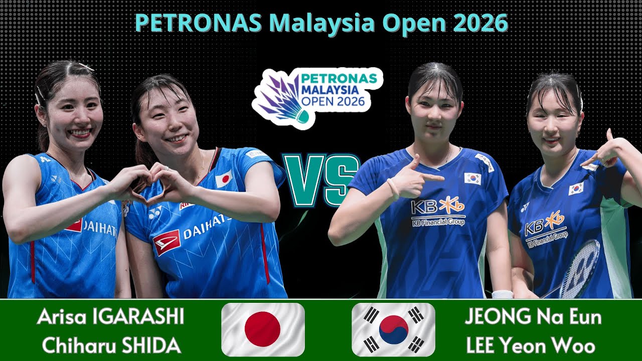 Exciting Match!! IGARASHI/SHIDA (JPN) vs JEONG/LEE (KOR) | Malaysia Open 2026 Badminton