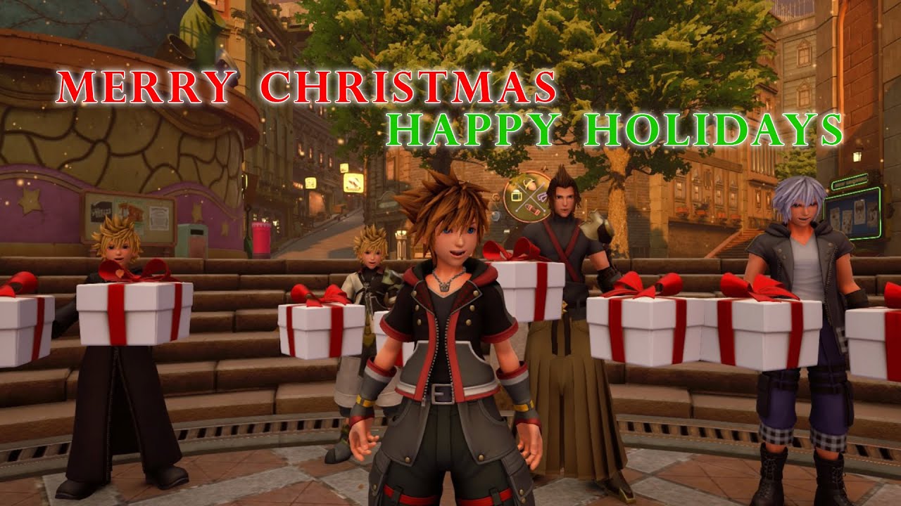 Merry Christmas, Happy Holidays (Data Greeting)