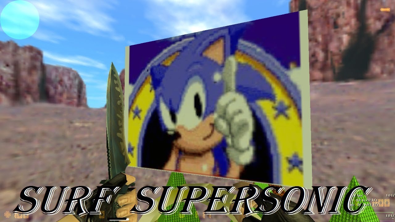 Прохождение карты surf_supersonic