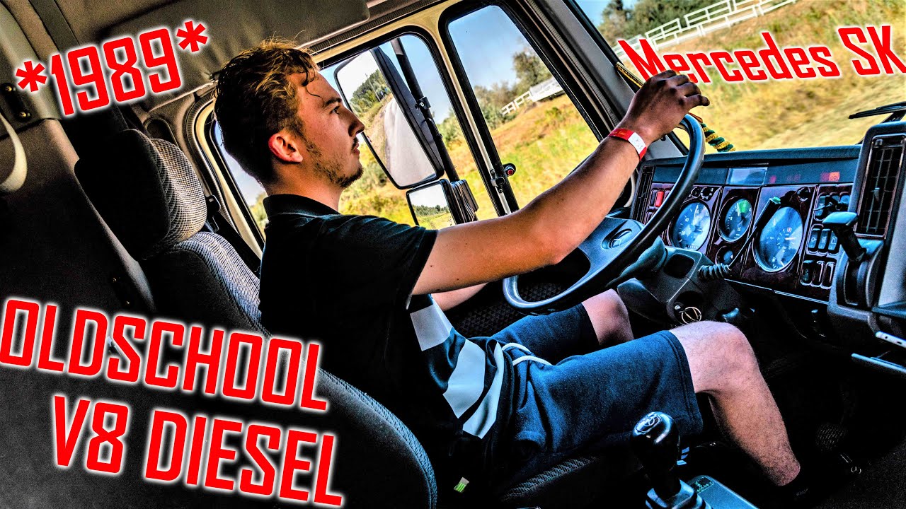 OldSchool V8: Mercedes-Benz SK 1748 //*1989* *EPS Gearbox* *Pure Sound*