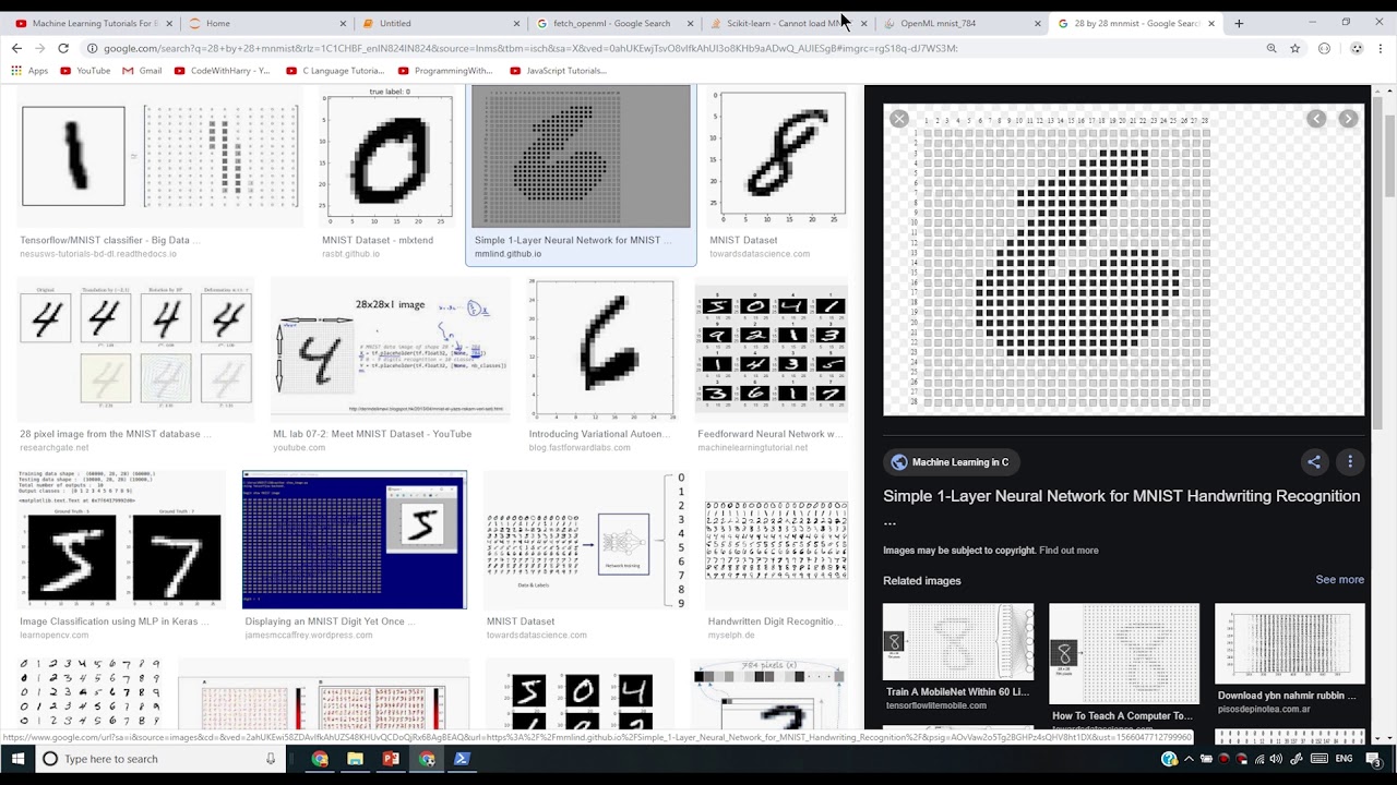 Handwritten Digit Recognition on MNIST dataset | Machine Learning Tutorials Using Python In Hindi