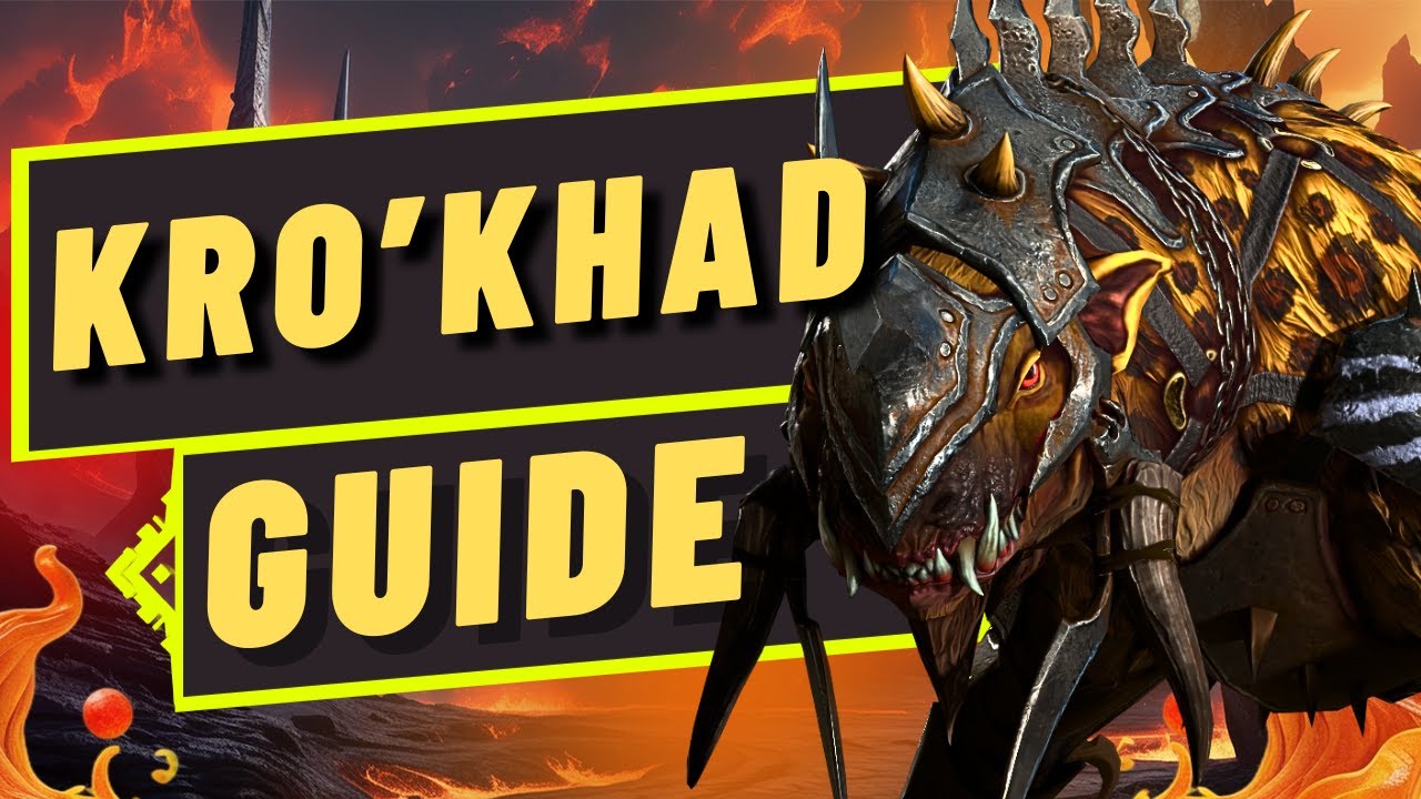 Kro’khad the Throatripper | Best END-GAME Build & Guide