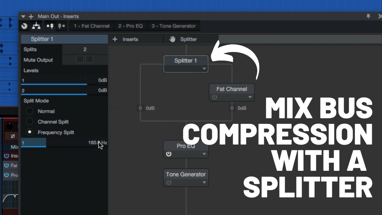 Mix Bus Compression with a Splitter