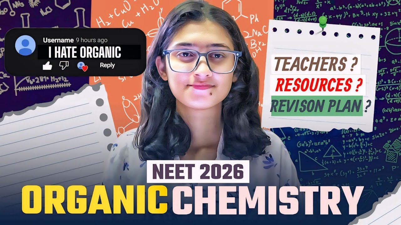 NEET 2026 Organic Chemistry BEST chapter wise approach 😱📈 📚| increase your score with these Tips |