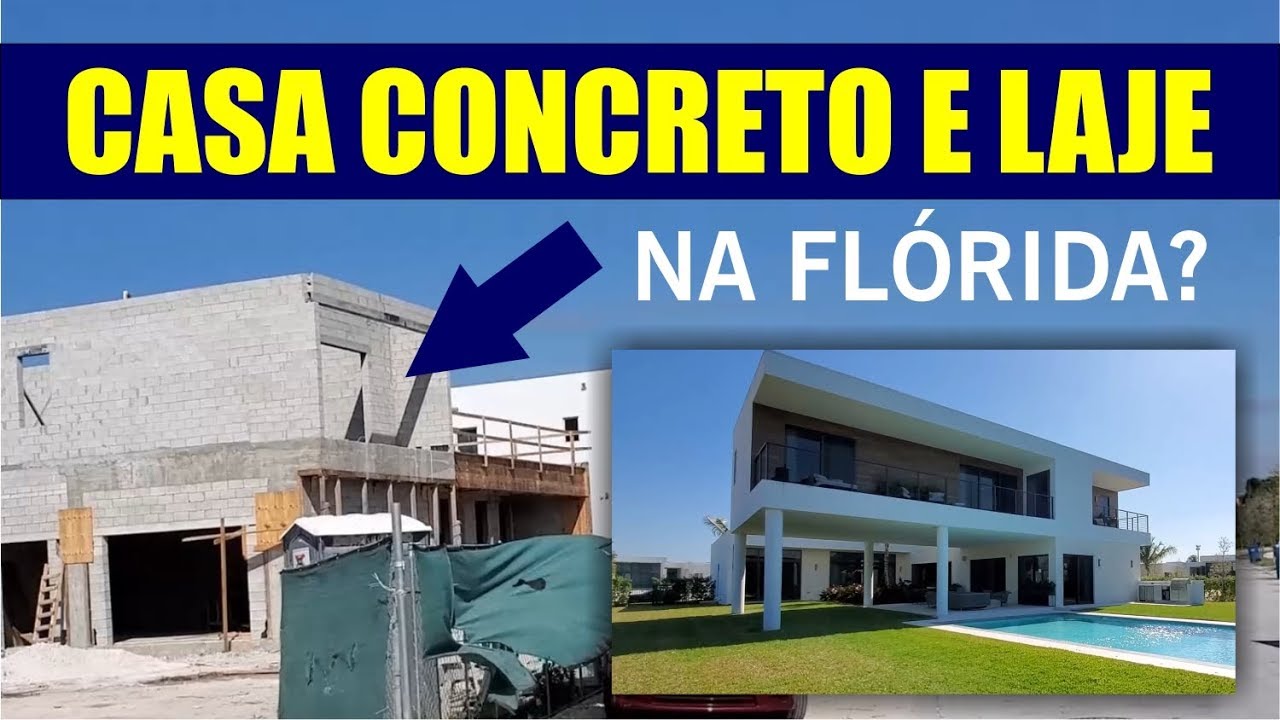 CASA EM WESTON de alto padrão CONCRETO E LAJE na Florida