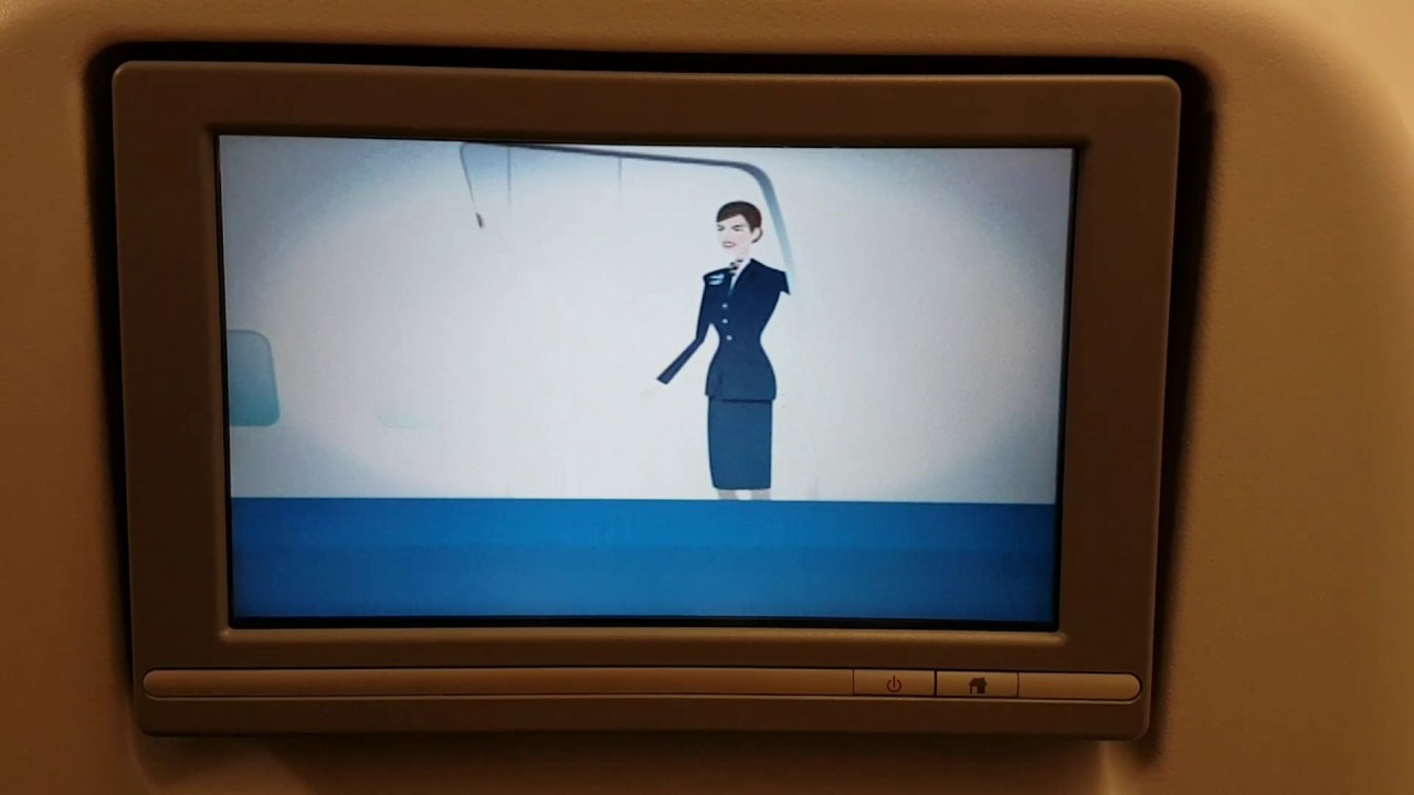 British Airways A380 safety video