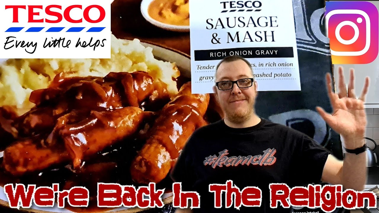 Tesco | Sausage and Mash with Rich Onion Gravy | Supercool Review