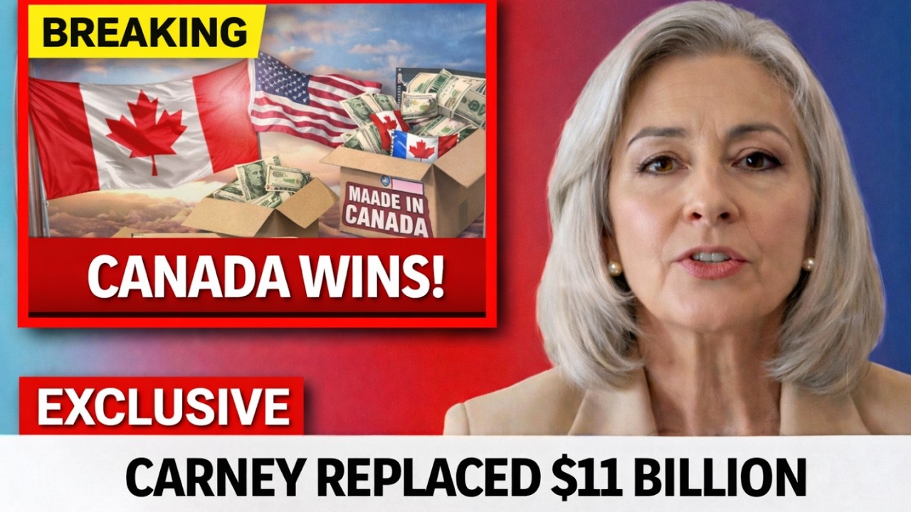 BREAKING: CANADA WINS! Carney Replaced $11 Billion &mdash; Trump's Trade War BACKFIRES Spectacularly