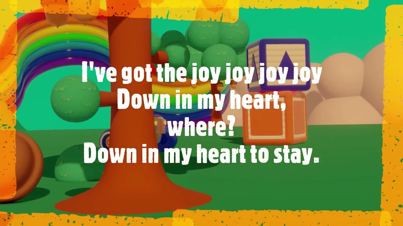 I've got the joy Choir - انا عندى فرح - music & lyrics Karaoke