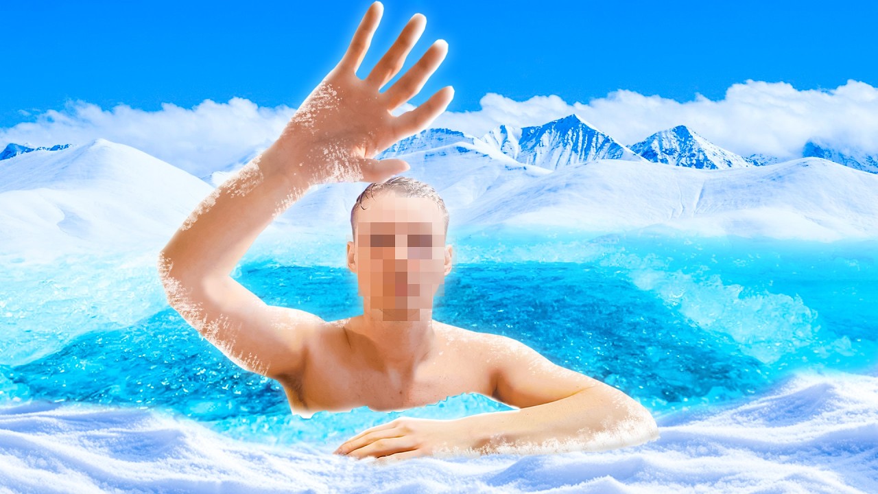 Jeg Bader I ISKOLDT Vand! - FACE REVEAL