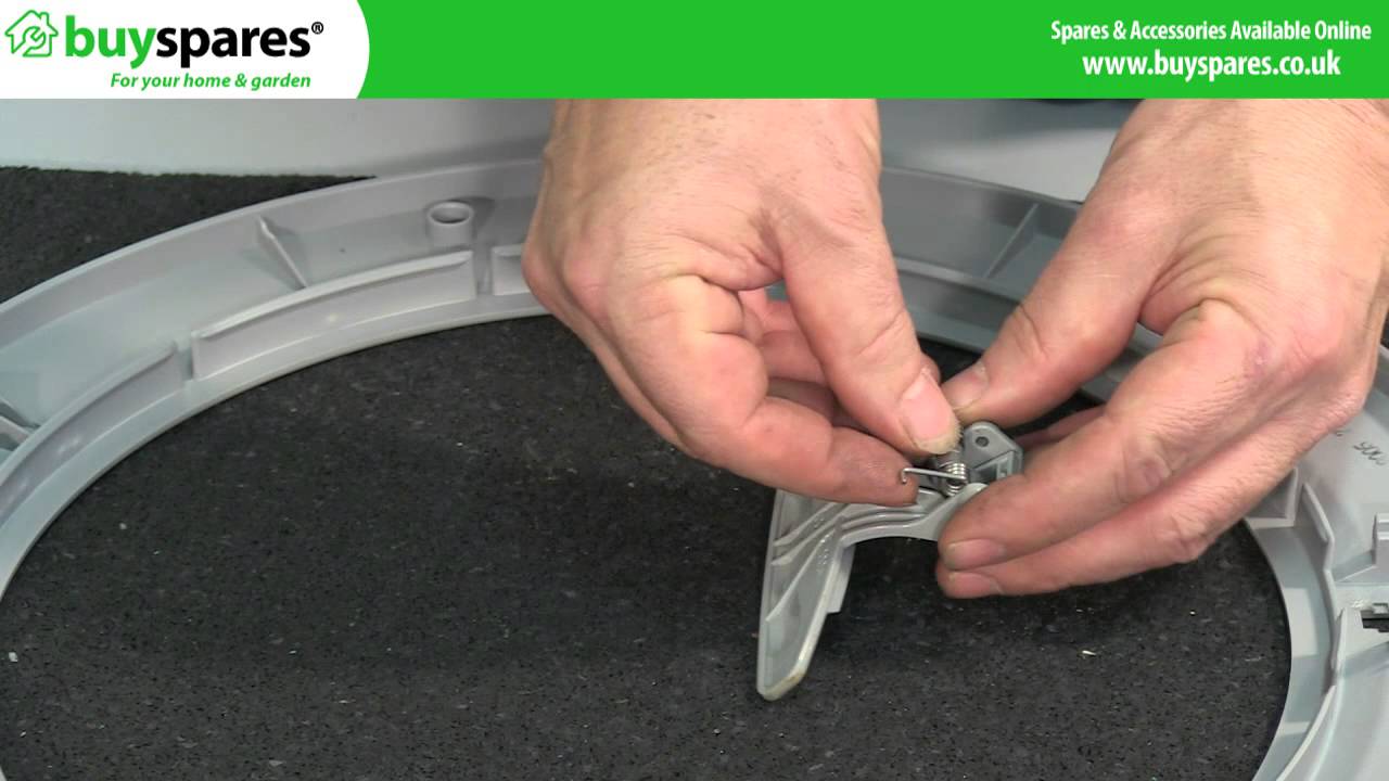 How to Change the Handle on a Washing Machine Door (LG)