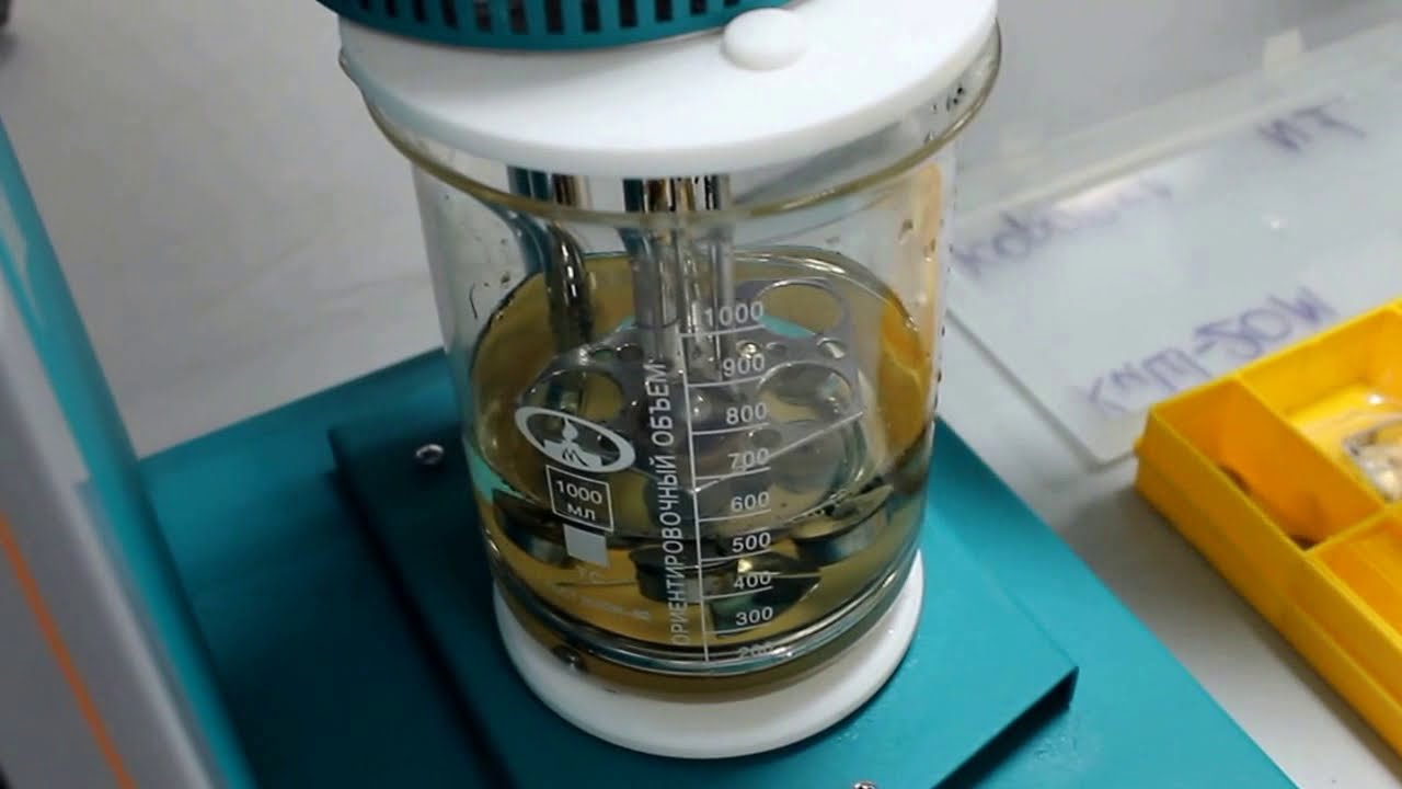 Аппарат по размягчинию битумов КИШ