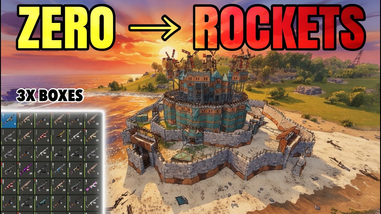 The Most BROKEN Snowball I've Ever Had... Boxes of AKs | Rust Console