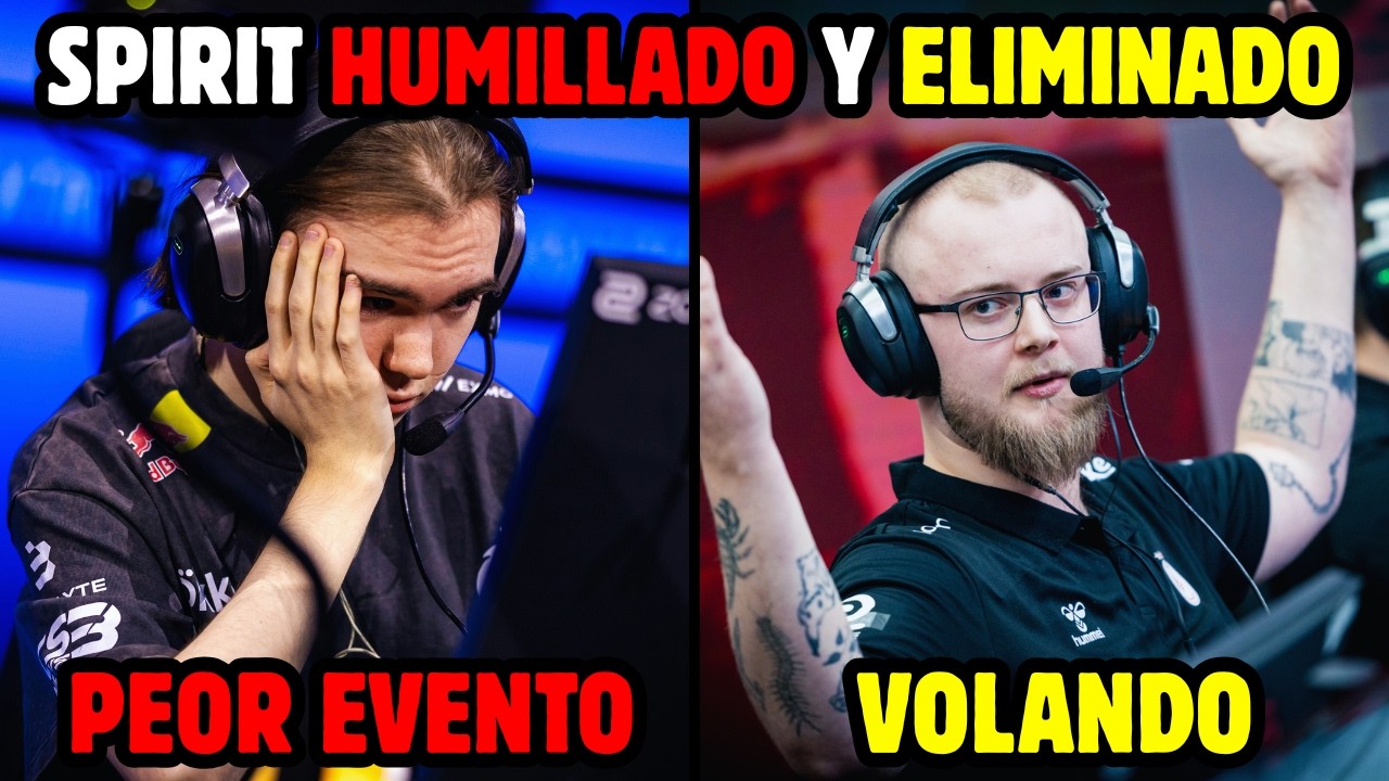 DONK HUMILLADO POR EL AWP de PHZY😲SPIRIT ELIMINADO DE EPL DE LA PEOR MANERA... QUE HA PASADO❓