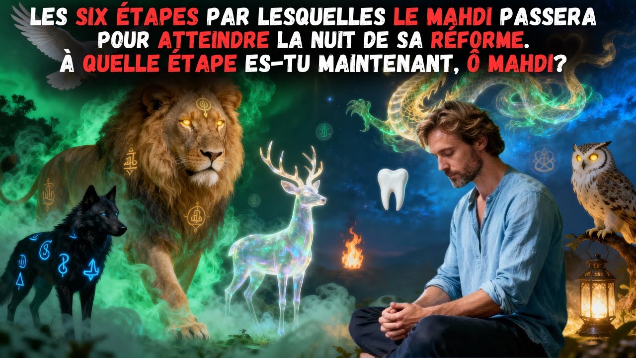 Les six étapes que le Mahdi traversera pour atteindre la nuit sa réforme. À quelle étape en es-tu ..