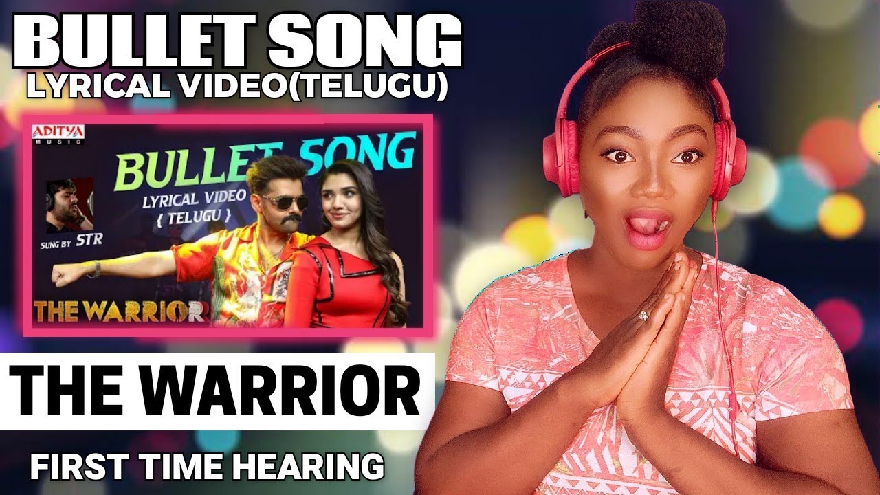Bullet Song Lyrical (Telugu) | The Warrior | Ram Pothineni, Krithi Shetty | Simbu REACTION!!!😱