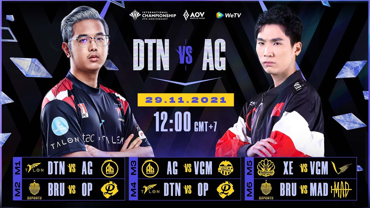 AIC 2021: 5th Anniversary | Group Stage Day 3 - Garena AOV