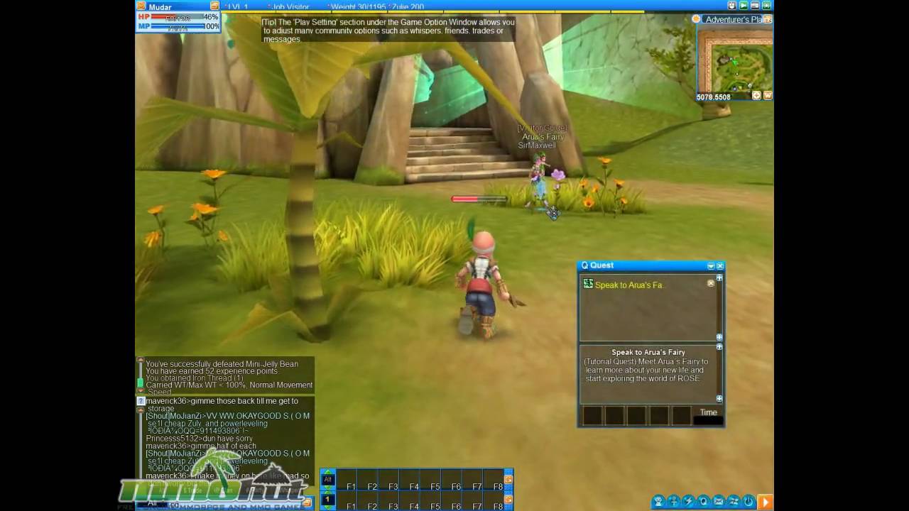 Rose Online Gameplay  - First Look HD