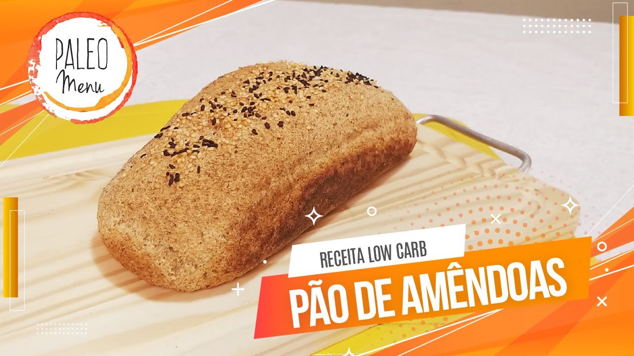 Aprenda a fazer - Pão de Amêndoas Low Carb | Paleo Menu