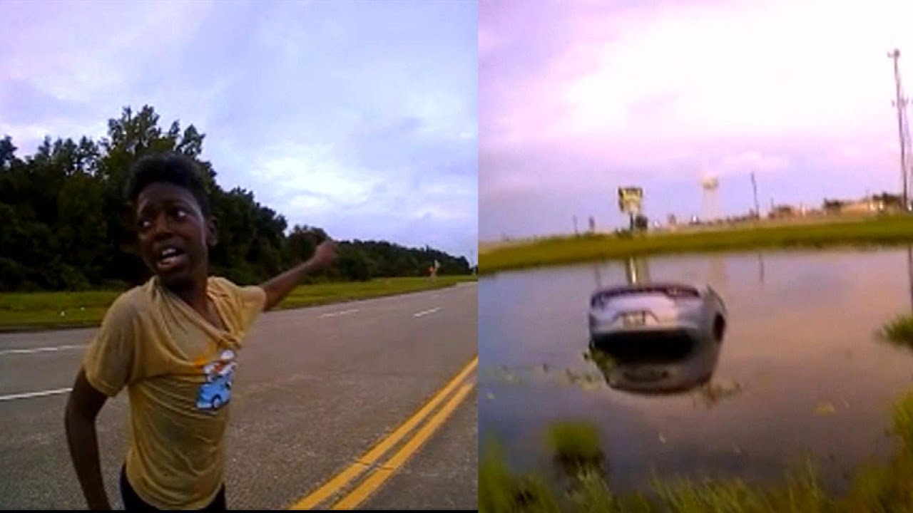 Mom Rescued From Submerged Car