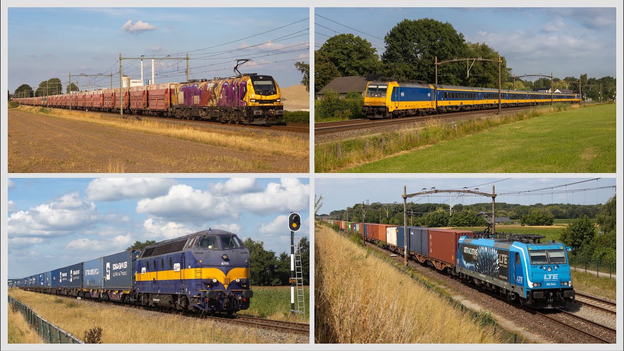 Treinen in Breda, Lage-Zwaluwe en Etten-Leur. 10-7-2025
