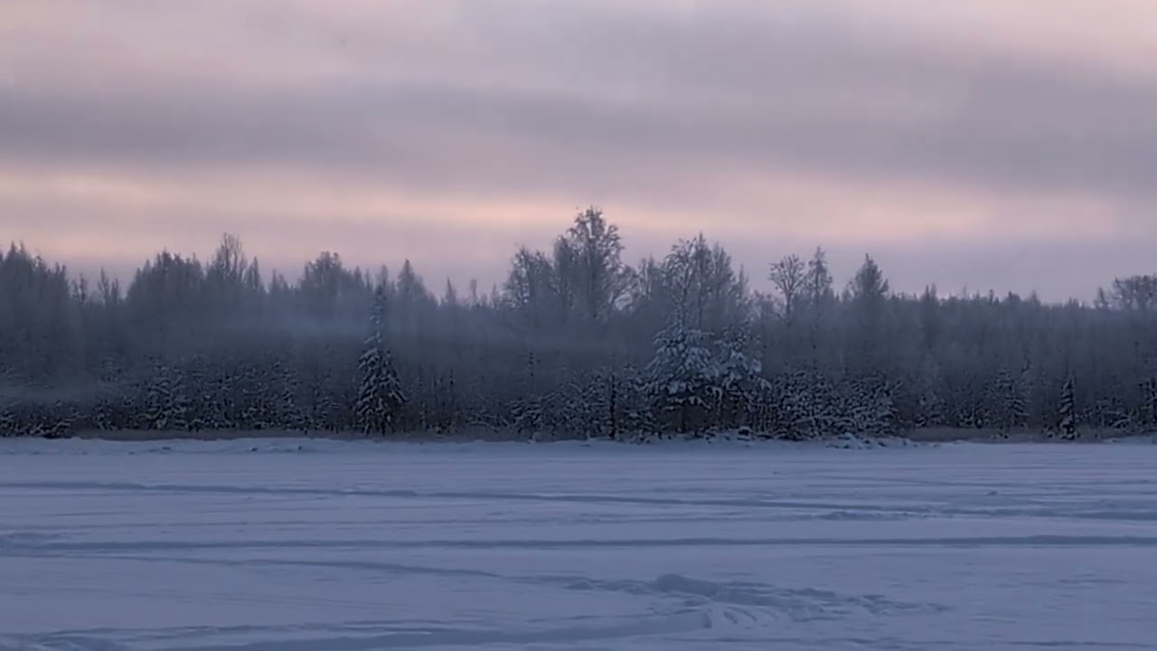 Падал новогодний снег.