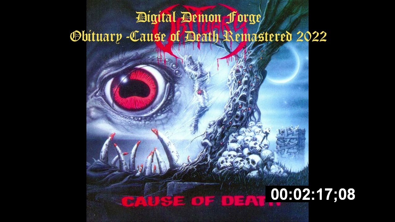 Obituary  Cause of Death Remastered 2022 DigitalDemonForge