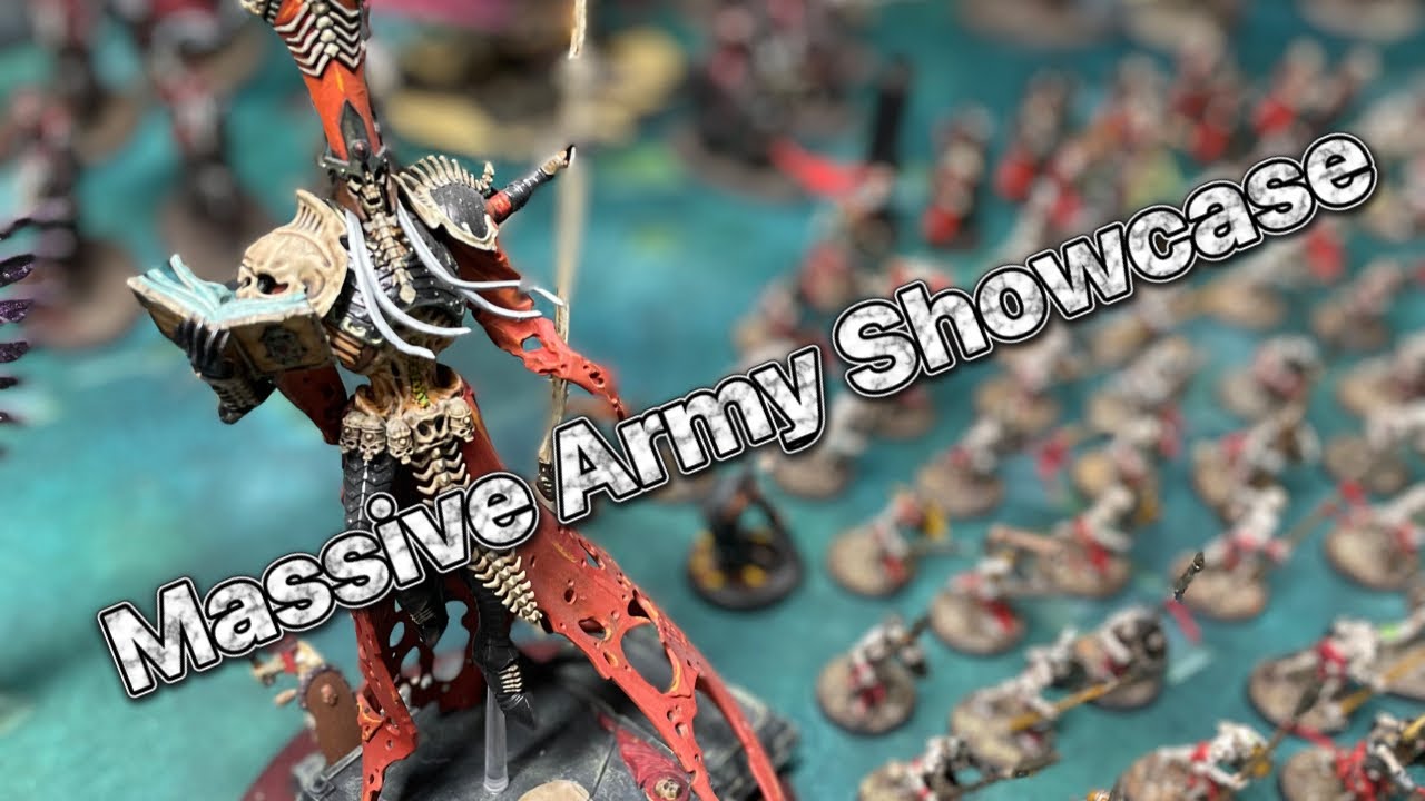 Massive Warhammer Army Showcase! Soulblight Gravelords! 11,545 points!