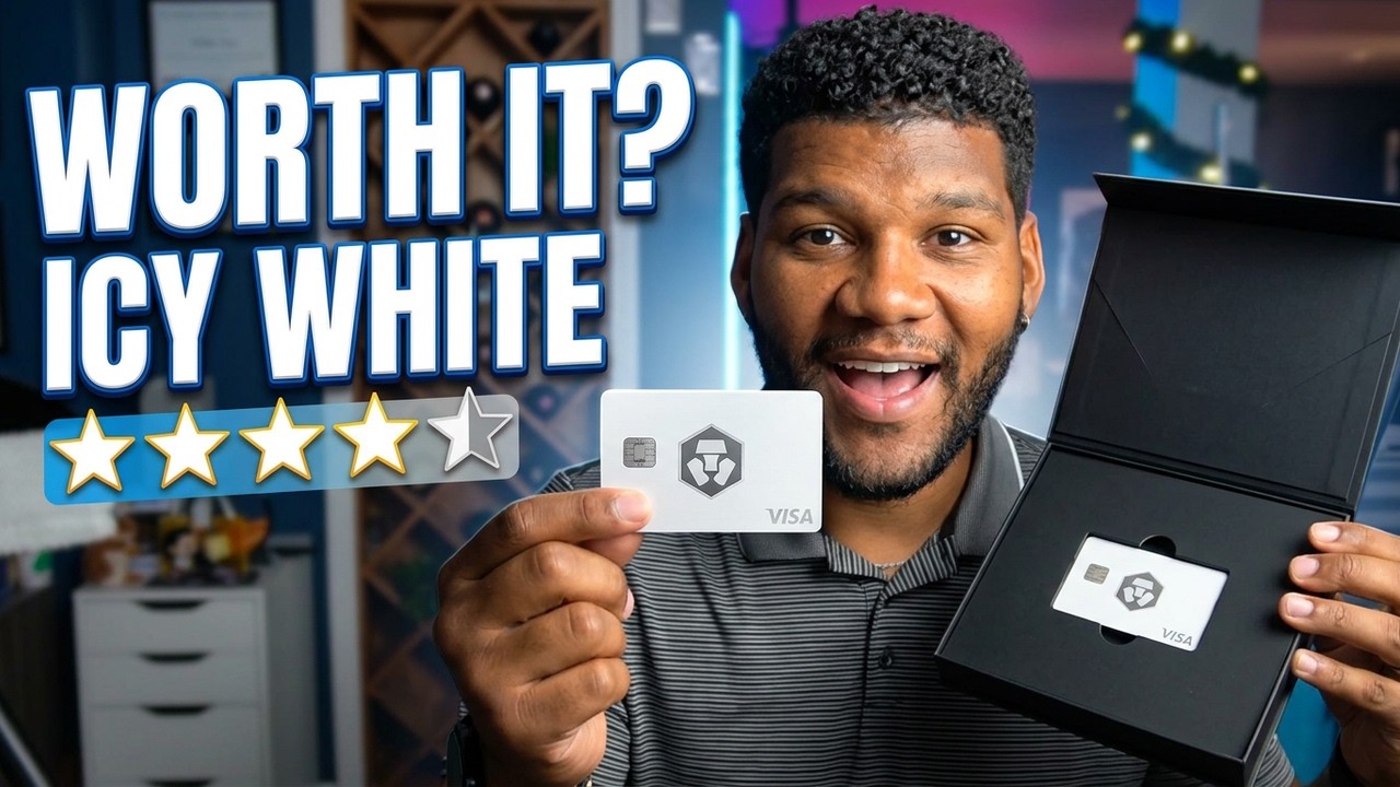 Распаковка кредитной карты Crypto.com Icy White || 5% кэшбэка на ВСЁ!!!