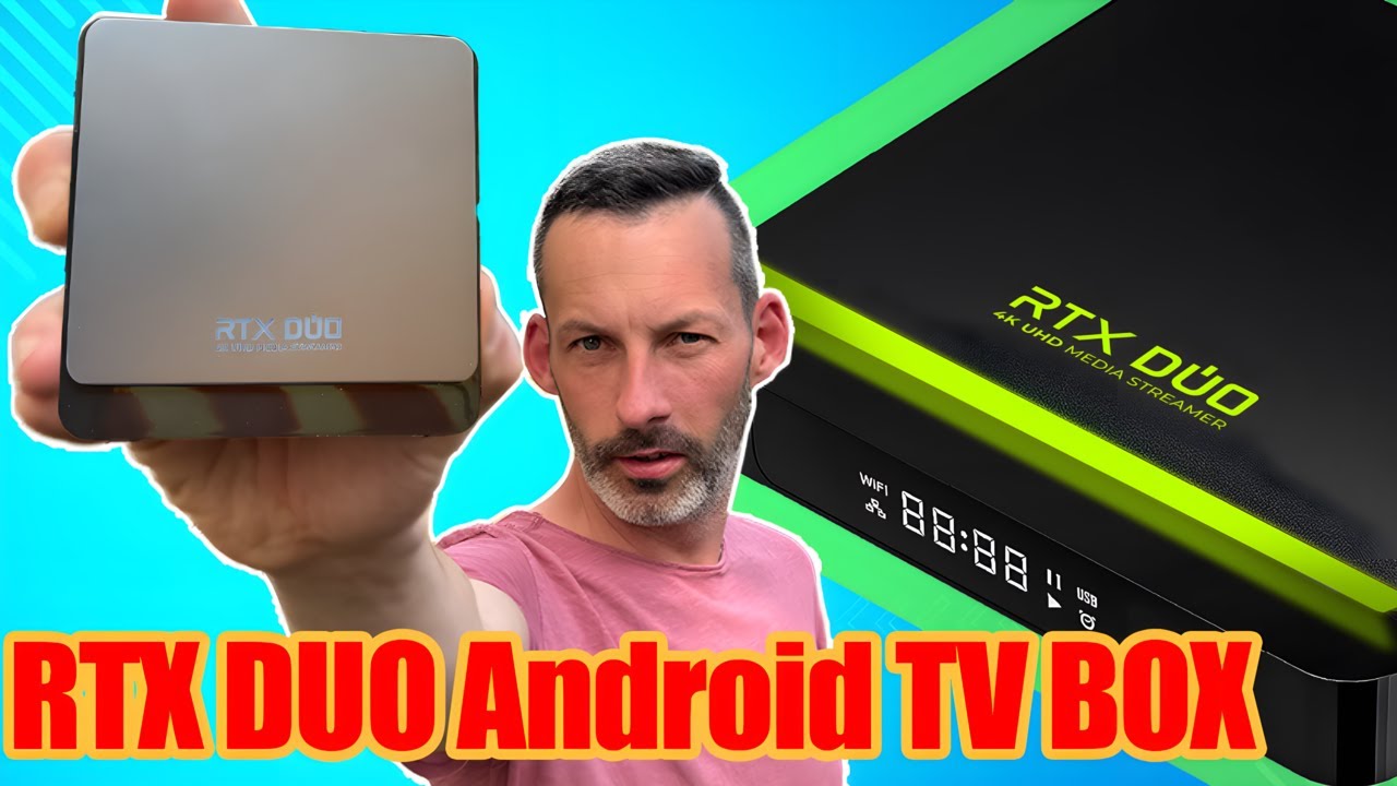 Ich habe mir die RTX Duo Android TV Box von gloriaforce angeschaut