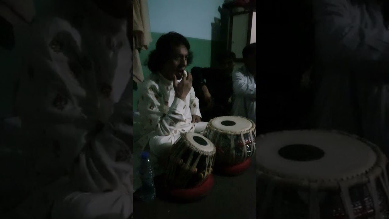 zain ali front of ustad tari khan sahib ji played fast teen taal