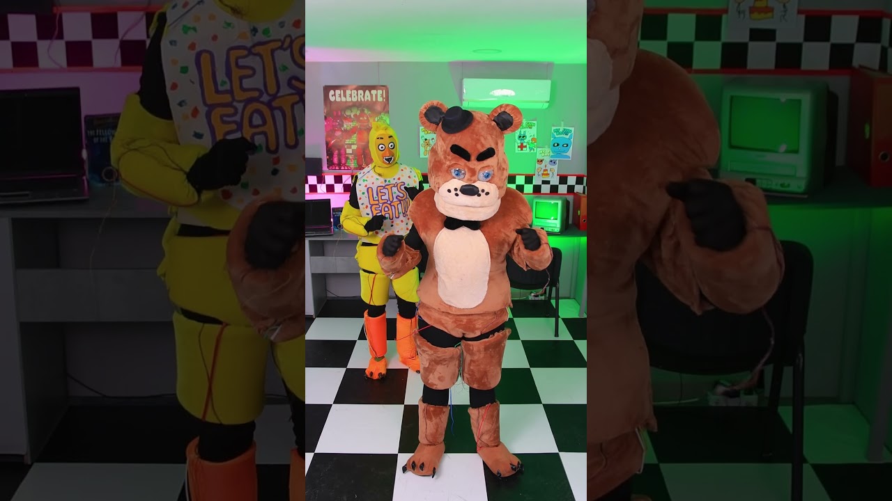 &Ouml;t &eacute;jszaka Freddy partij&aacute;n #shorts #troomtroomtrick #FNaF