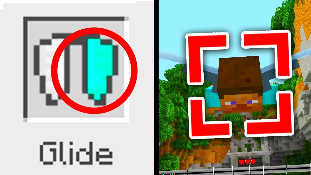 Minecraft Xbox/PS4: 5 HIDDEN SECRETS IN GLIDE MINI GAME! (TU51 Minecraft Console Update)