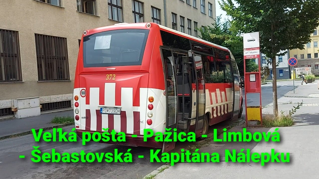 MHD Prešov: Jazda s Iveco First FCLLI #372 na linke 13.