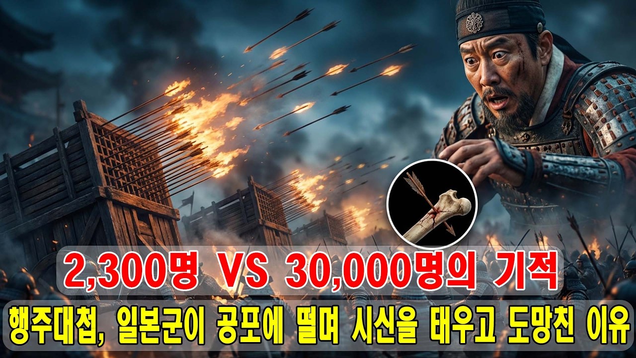 2,300명 vs 30,000명의 기적 | 행주대첩, 일본군이 공포에 떨며 시신을 태우고 도망친 이유